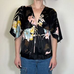 Y2K Yumi Kim Kimono Top Size Medium